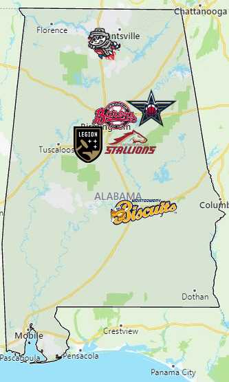 Are There Any Professional Sports Teams In Alabama Are There Any Professional Sports Teams In Alabama